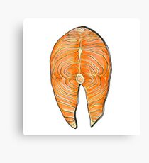 Salmon Fillet Canvas Print