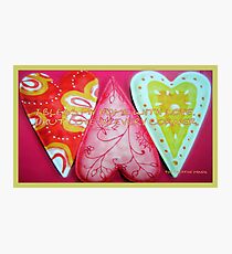 I bless my home with LOVE Photographic Print