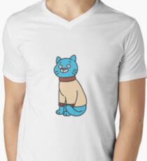 Gumball Watterson - The Amazing World of Gumball V-Neck T-Shirt