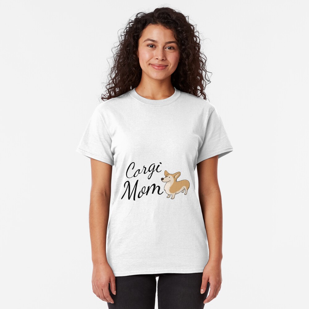Corgi Mom Classic T-Shirt
