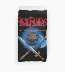 Final Fantasy 1 NES Classic Art Duvet Cover