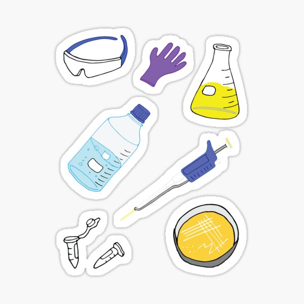 Laboratory Stickers Redbubble