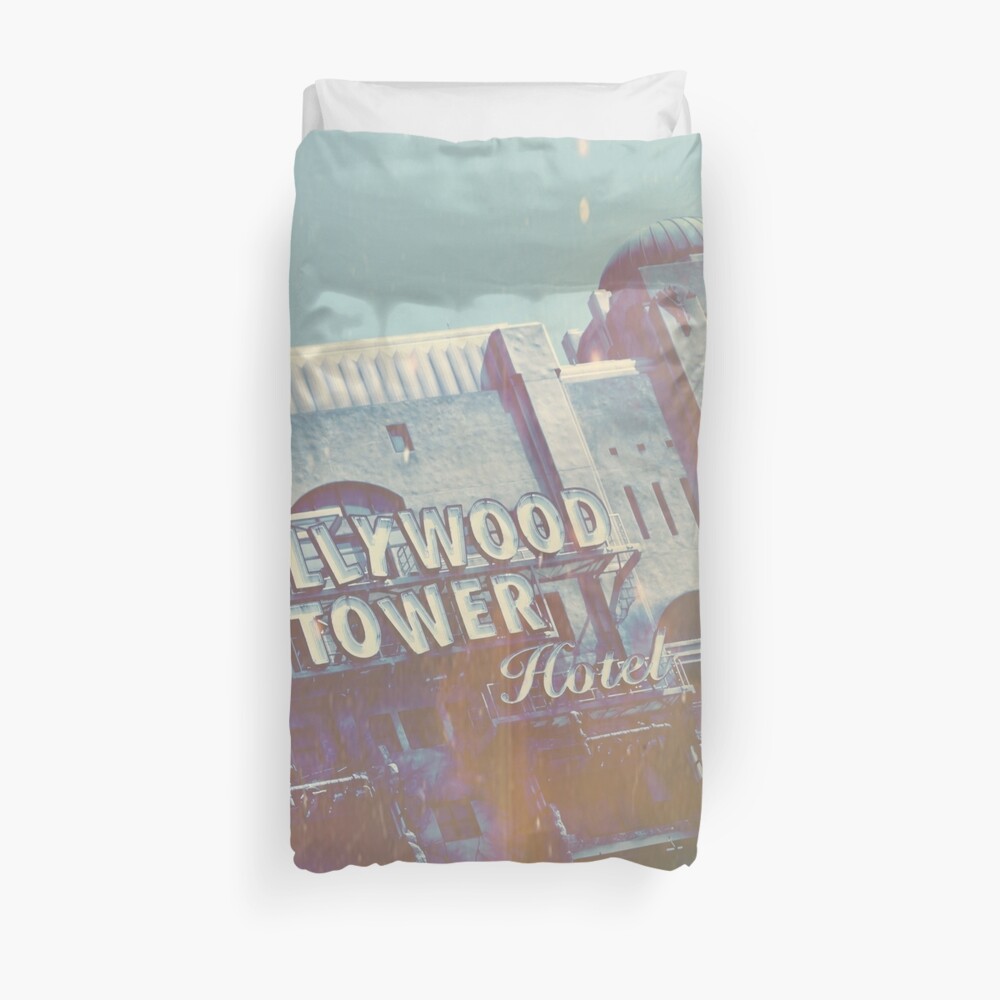Hollywood Terror Duvet Cover