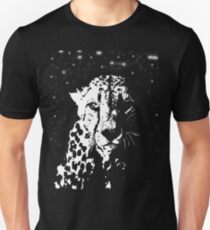 Camiseta ajustada Leopardo de la noche