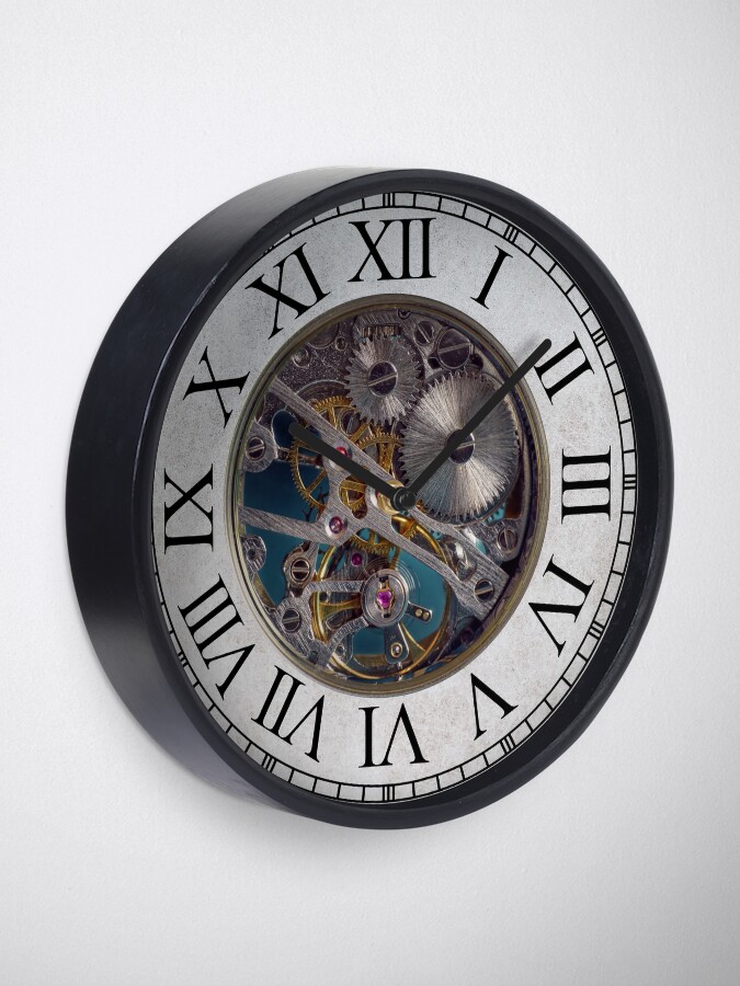 Alternate view of Steampunk Gears Clock Clock