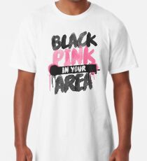 Camiseta larga BLACKPINK en su área