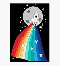 Pride Rocket Photographic Print