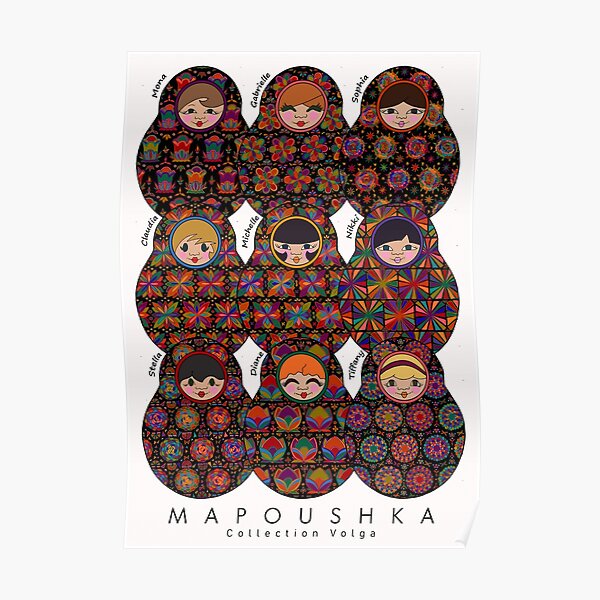 Poster Collection Volga Poster