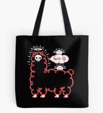Bolsa de tela Skullpaka y ovnis están descansando