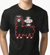 Skullpaka und UFOs ruhen sich aus Vintage T-Shirt