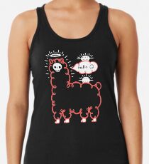 Skullpaka und UFOs ruhen sich aus Tanktop für Frauen