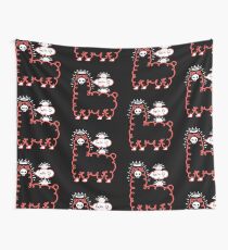 Skullpaka and UFOs are having rest Wall Tapestry