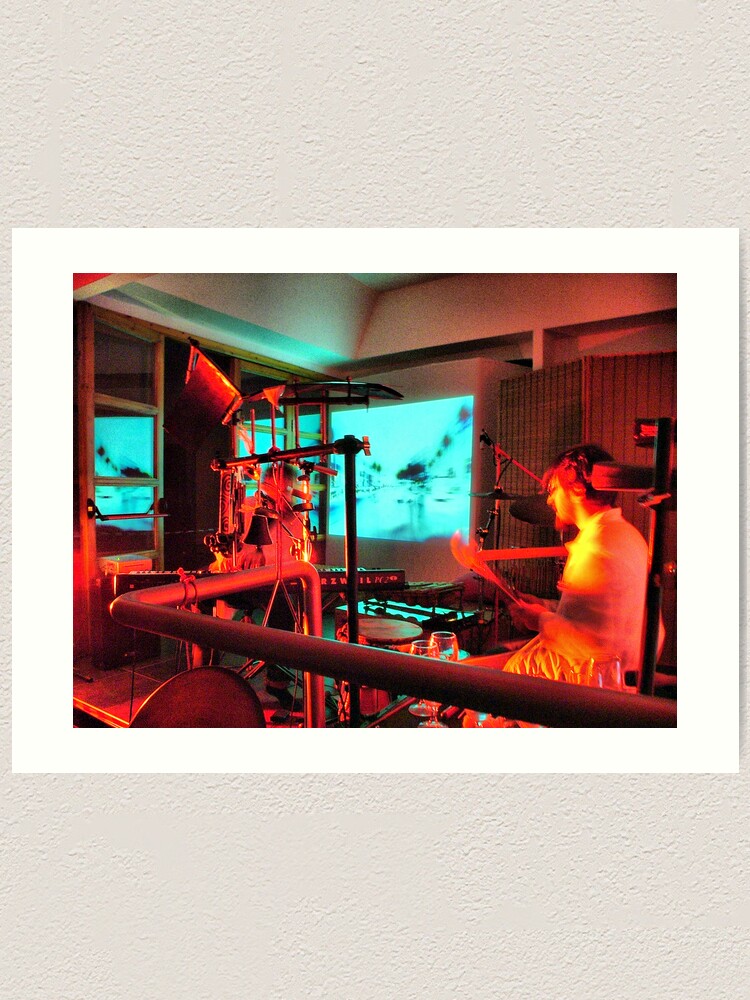Alternate view of The percussionist Art Print