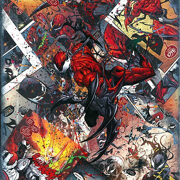 Carnage Comic Book Collage | iPad Case & Skin