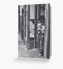 Border crossing Greeting Card