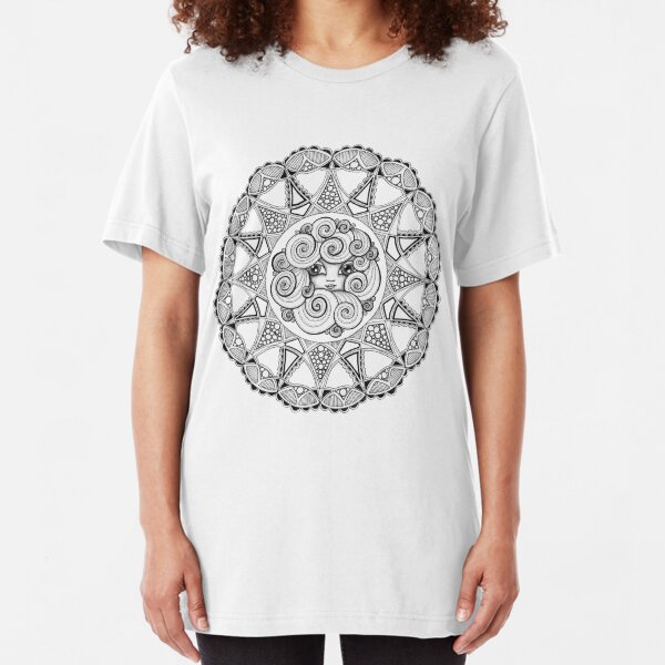 Madame Swirl Slim Fit T-Shirt