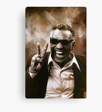 Ray Charles Canvas Print