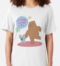 Emotional Support Slim Fit T-Shirt