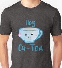 Hey Cu-tea Shirt - Tea Pun Unisex T-Shirt