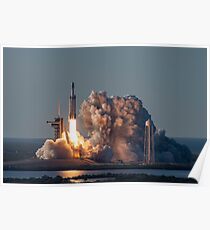 Falcon Heavy Launch Poster