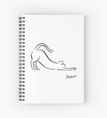 Cuaderno de espiral Pablo Picasso Cat Artwork Shirt, Kitten Sketch Reproduction
