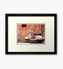 Iconic Vespa Framed Print