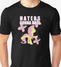 Fluttershy and butterflies Unisex T-Shirt