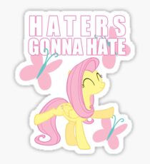 Fluttershy and butterflies Sticker