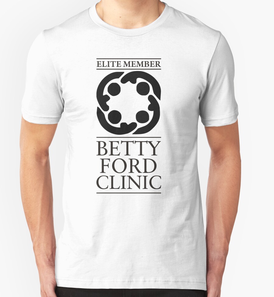 T shirt betty ford clinic damen #10