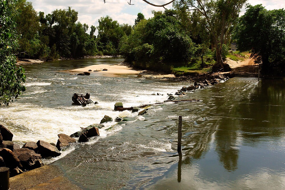 "Cahills Crossing and East Alligator River" by Redbubble