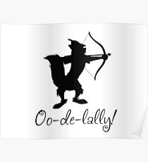 Póster capucha robin oo-de-lally