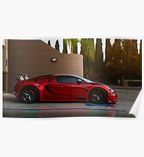 "Darth Maul" Bugatti Veyron Poster