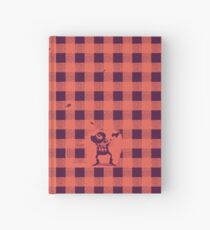Fast ein Holzfällermuster Notizbuch