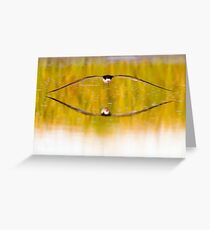 Winged Echo Greeting Card