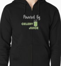 Copy of Celery Juice Junkie Zipped Hoodie