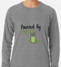 Celery Juice Junkie - Powered by Celery Juice Lightweight Sweatshirt