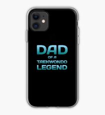 Vinilo o funda para iPhone Proud Dad Of A Taekwondo Student Fighter Tae Kwon Do Father Son Daughter