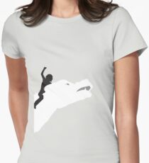 Niemals endend Tailliertes T-Shirt für Frauen