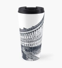 Taza de viaje Bath Crescent illustration