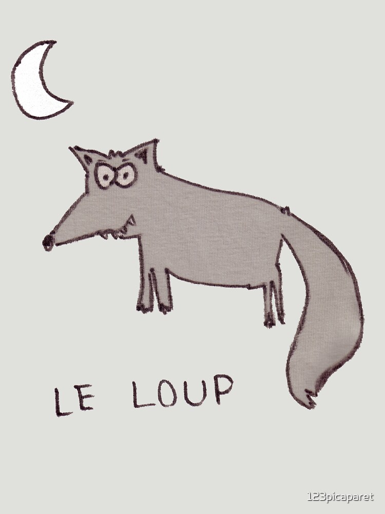 Le loup by 123picaparet