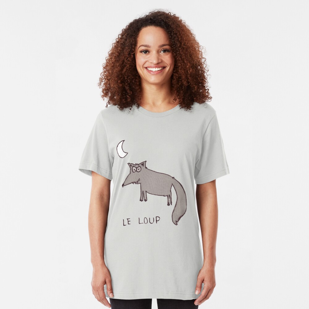 Le loup Slim Fit T-Shirt