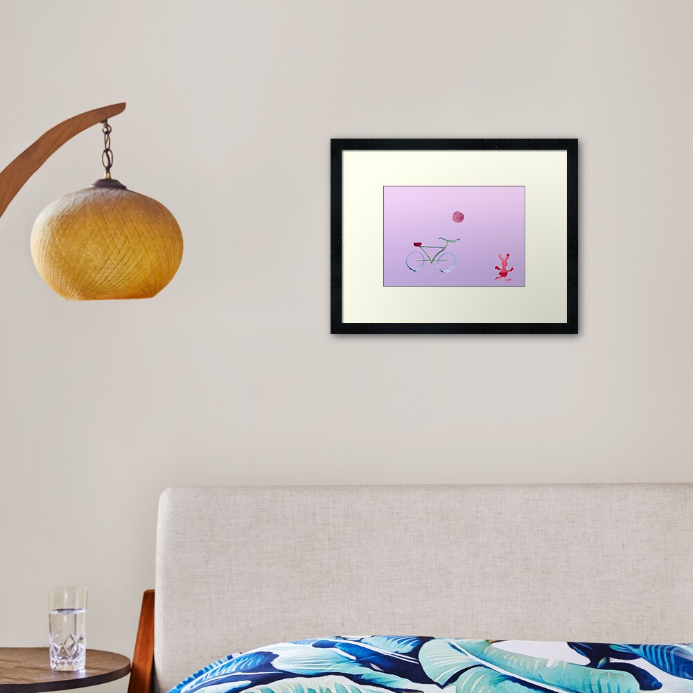 HELP! Framed Art Print