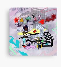 HEADS WILL ROLL Canvas Print