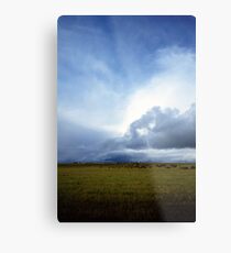 Coming Rain, Mallee 2 Metal Print