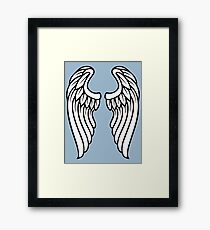 Vector Wings Framed Print