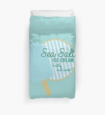 Crème glacée au sel de mer Housse de couette