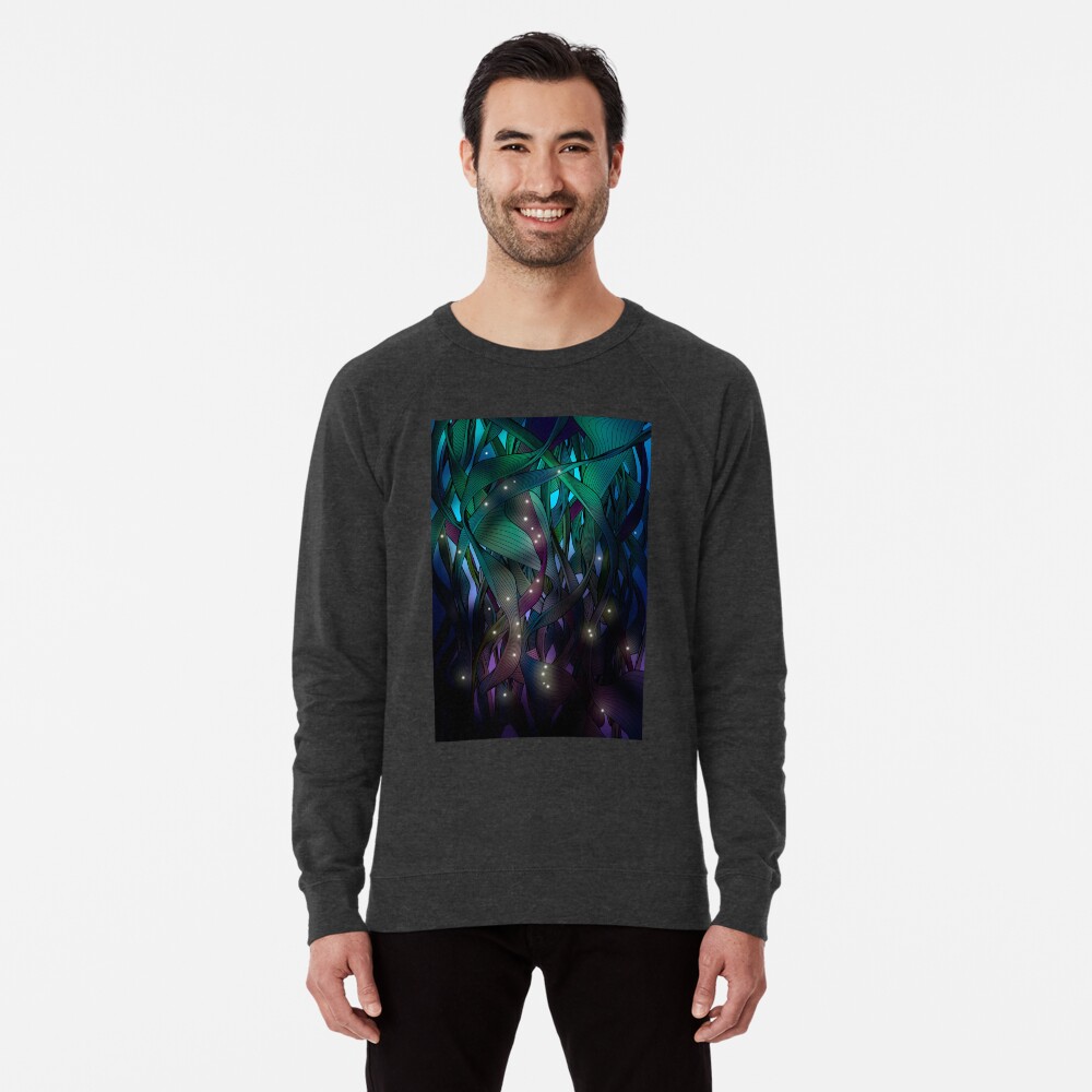 Nocturne (with Fireflies) Lightweight Sweatshirt