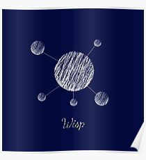 Dota 2 Io Wisp Sketch Poster
