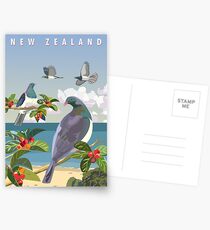 Postales Kereru, Nueva Zelanda