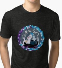Ursula & Hades Villainous Love Tri-blend T-Shirt